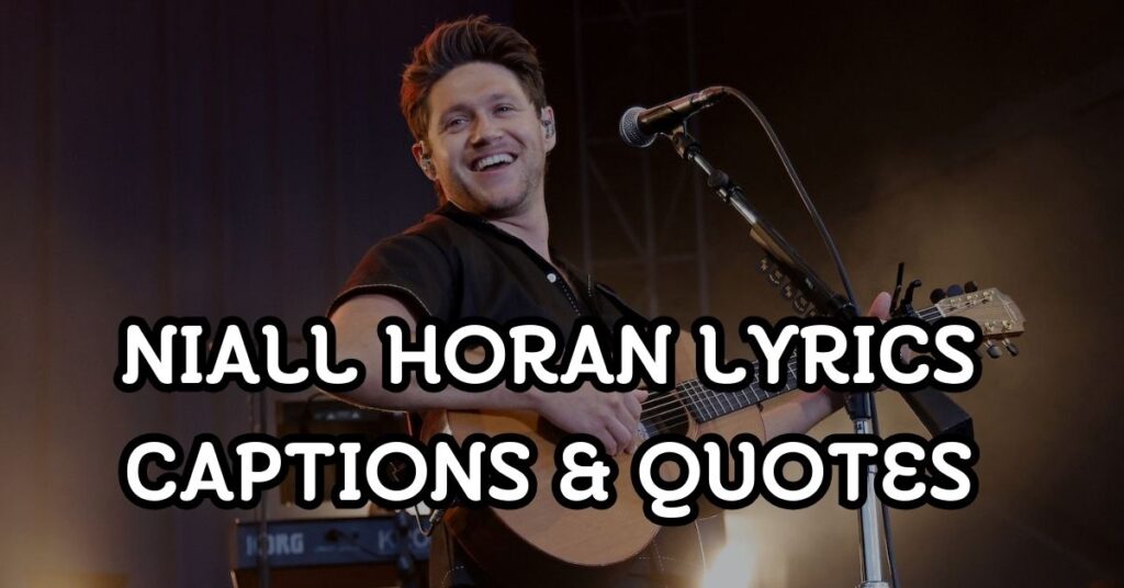 Niall Horan Lyrics Captions