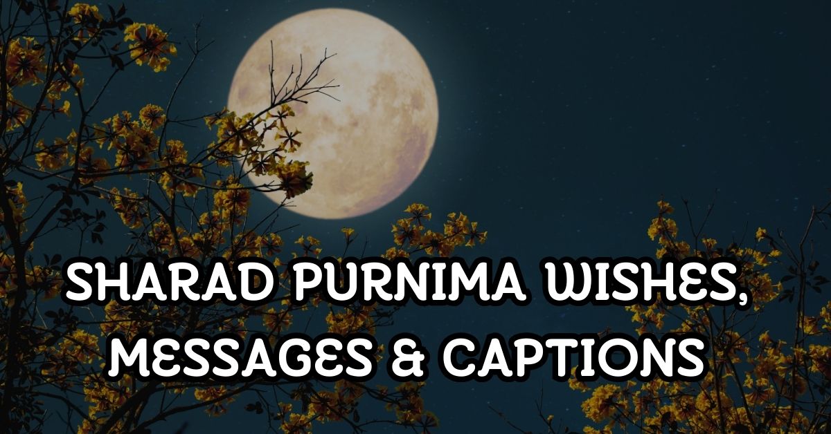 Sharad Purnima Wishes & Messages