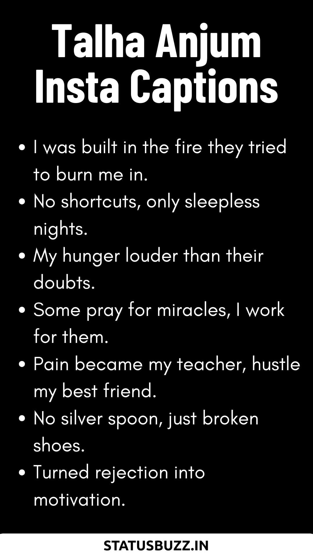 60+ Talha Anjum Lyrics Captions & Quotes - StatusBuzz