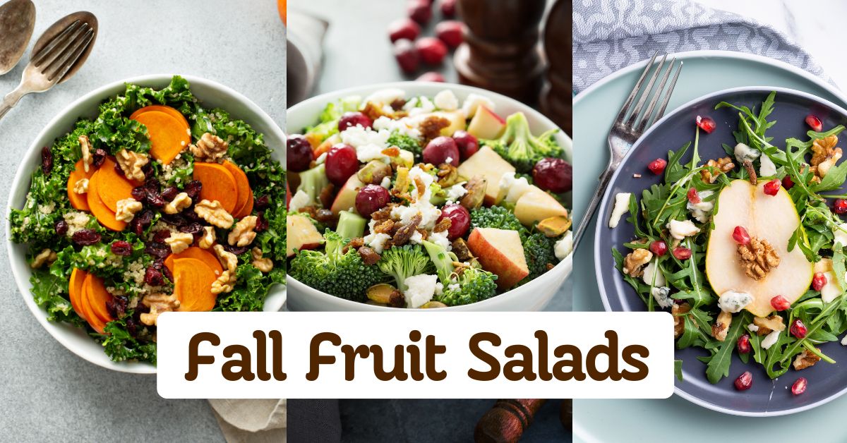 Colorful Fall Fruit Salads to Try at Home