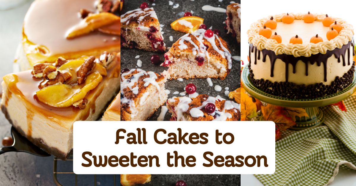 Fall Cakes to Sweeten the Season