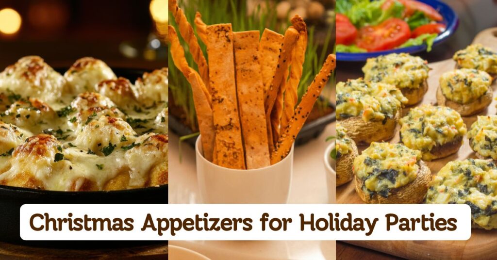 Christmas Appetizers for Holiday Parties