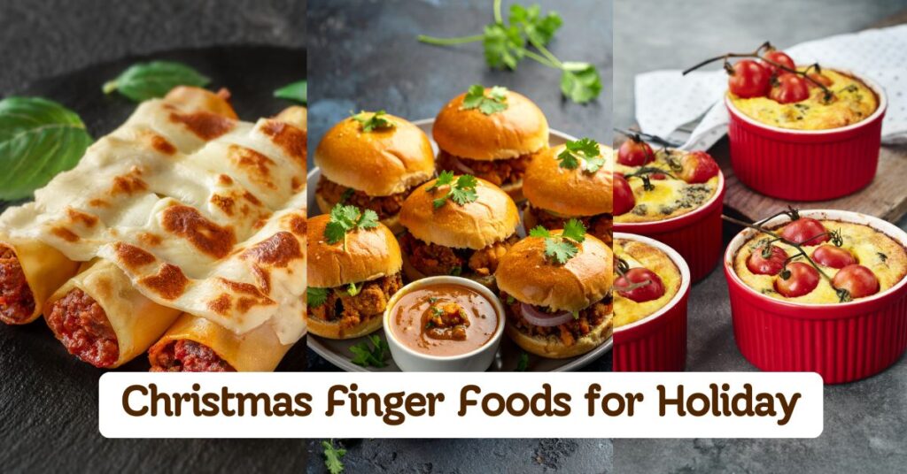 Christmas Finger Foods for Holiday Parties
