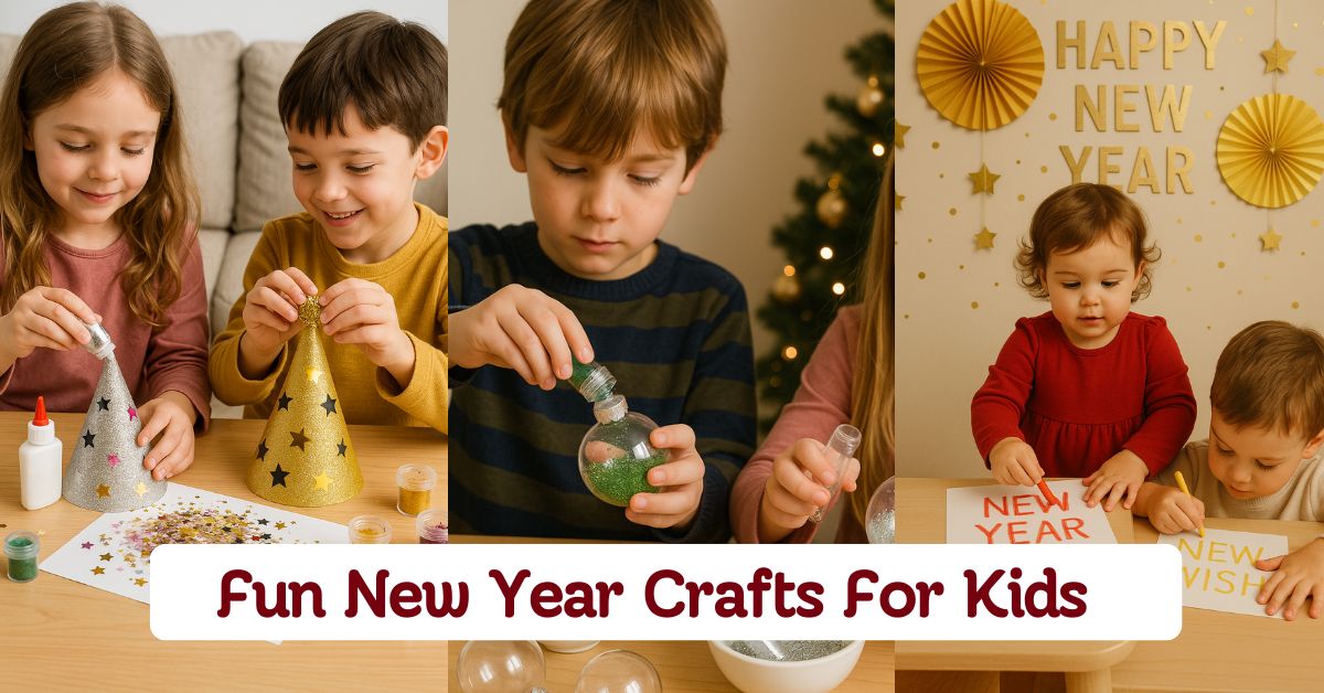 Easy New Year Crafts For Kids