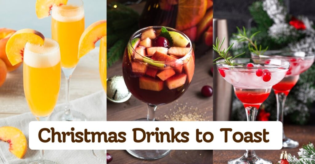 christmas drinks to toast