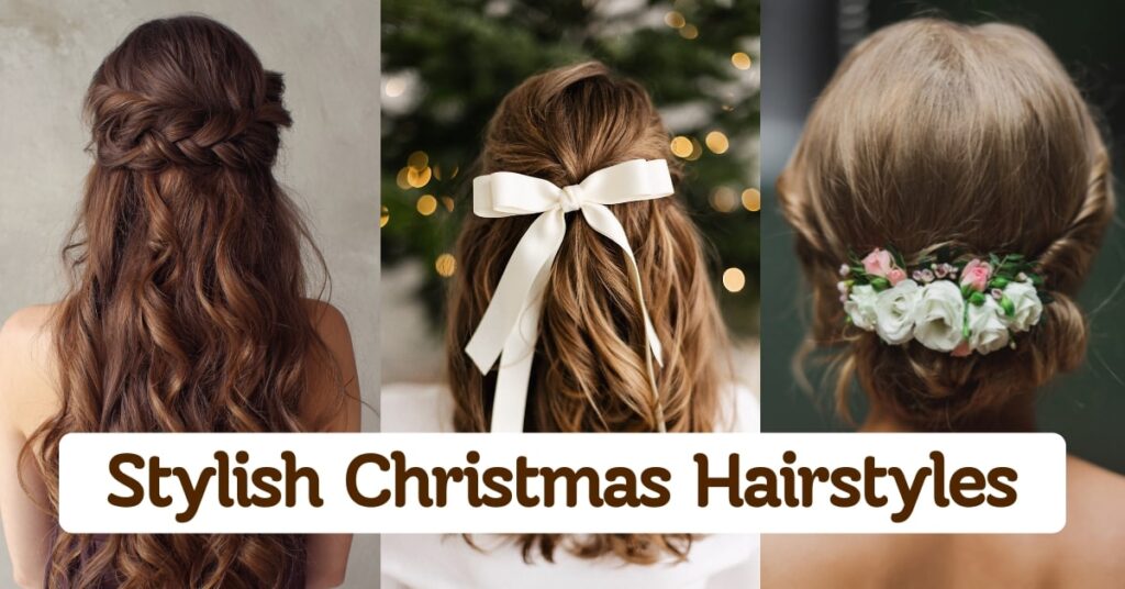 stylish christmas hairstyles
