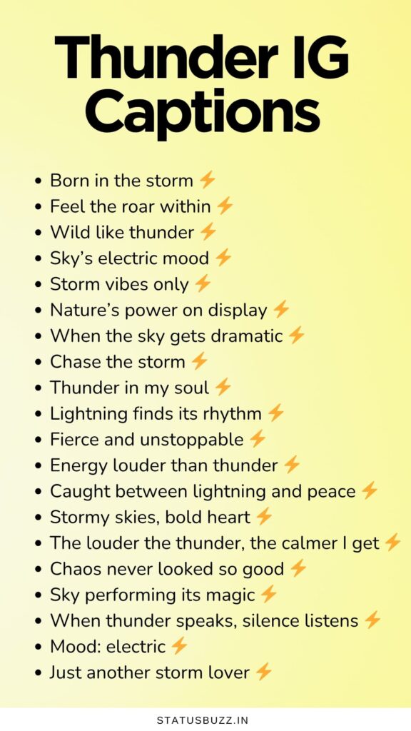 thunder captions