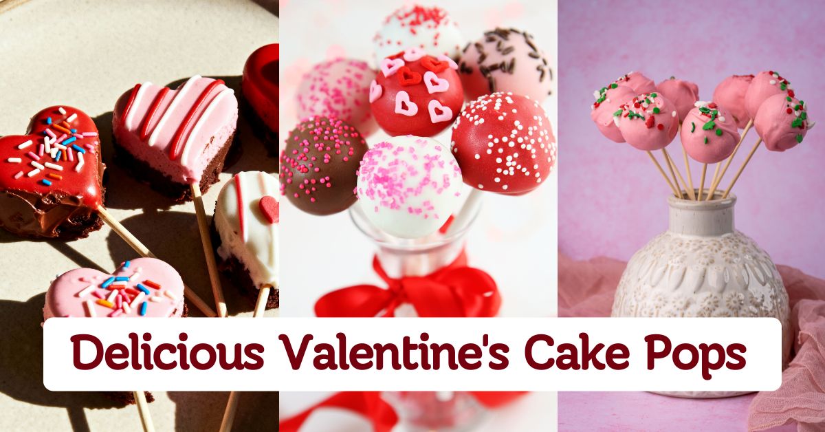 37 Valentine's Cake Pops for Easy Desserts