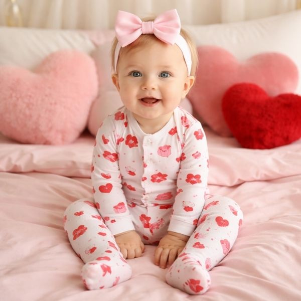 Valentine Pajama Look