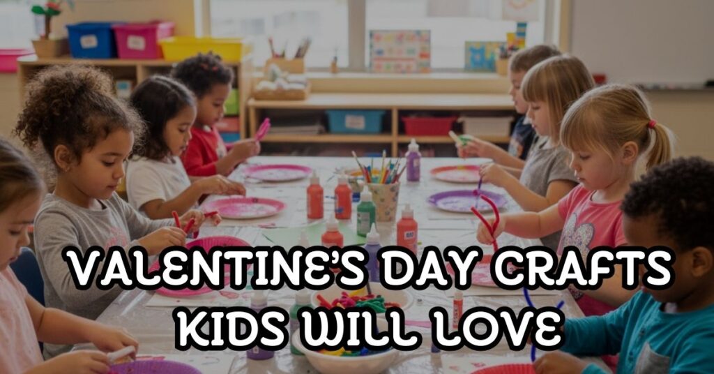 Valentine’s Day Crafts Kids Will Love