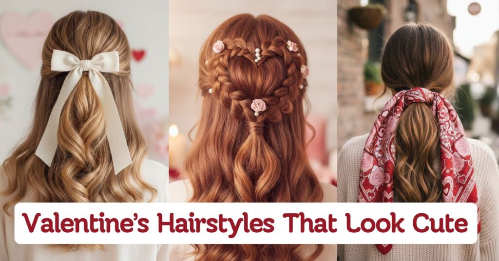 Valentine’s Hairstyles That Look Cute