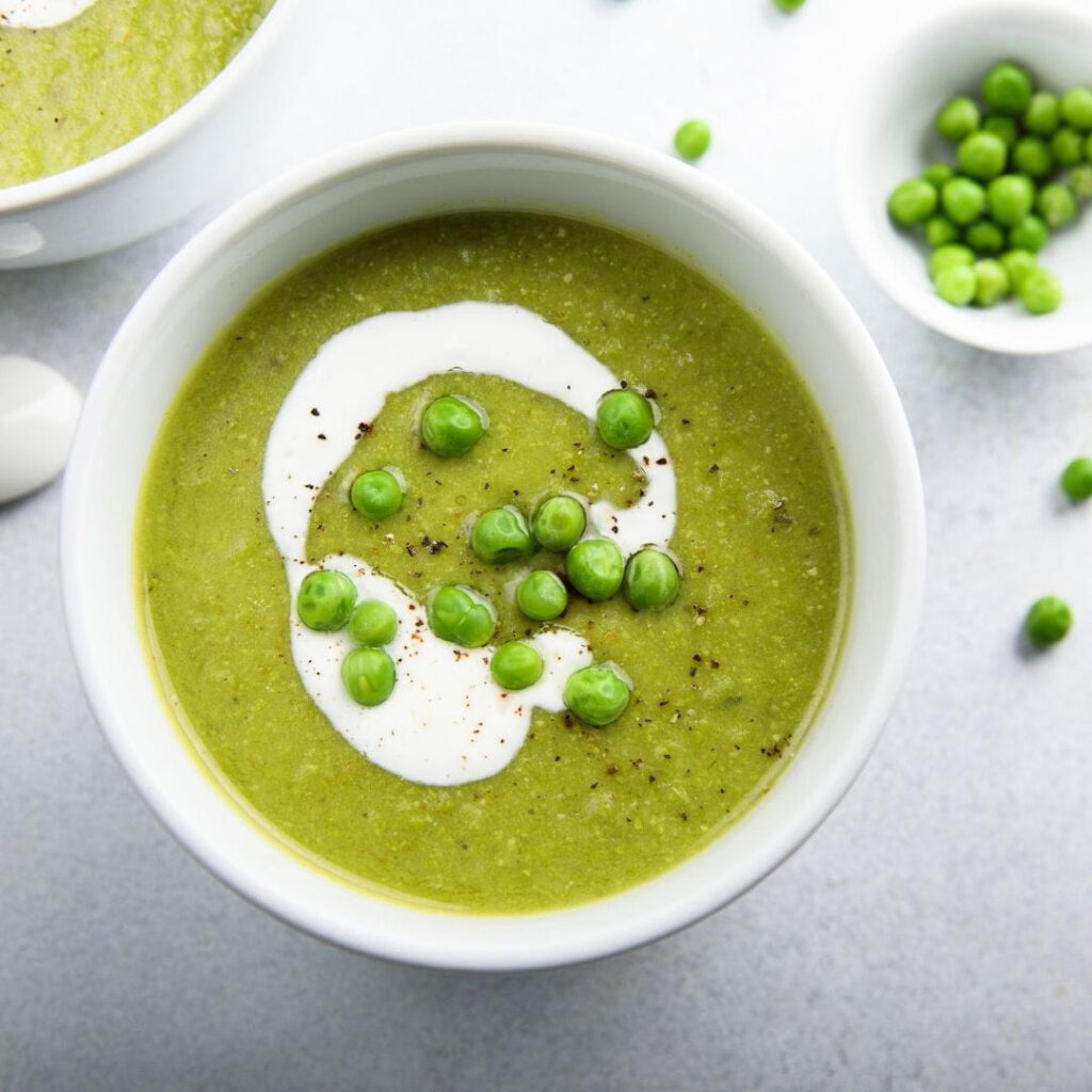 Asparagus and Pea Soup