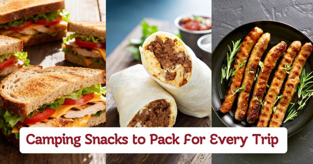 Camping Snacks to Pack for Every Trip