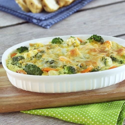 Cheesy Broccoli & Rice Casserole