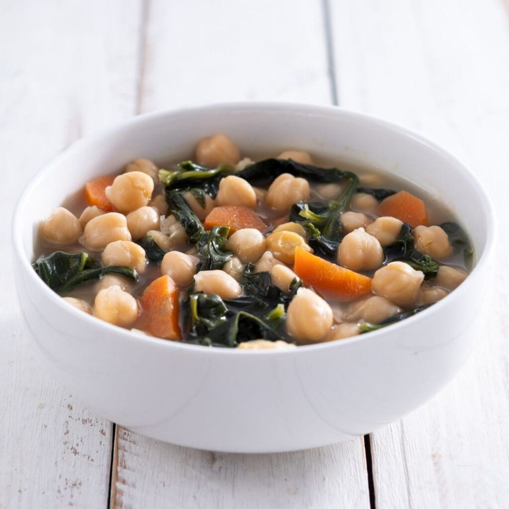 Chickpea and Spinach Soup