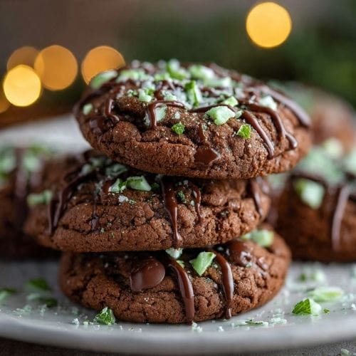Chocolate Mint Cookies