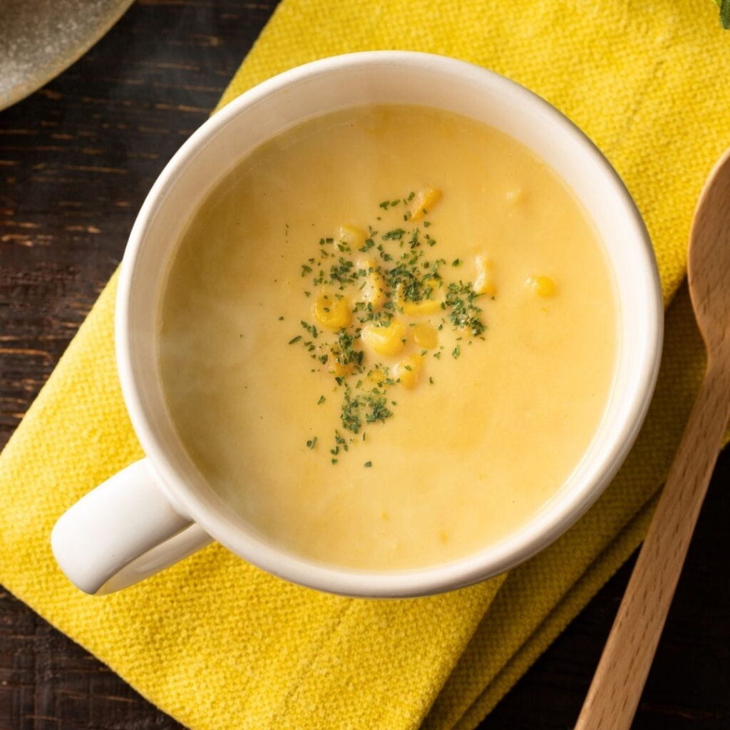 Corn and Zucchini Soup