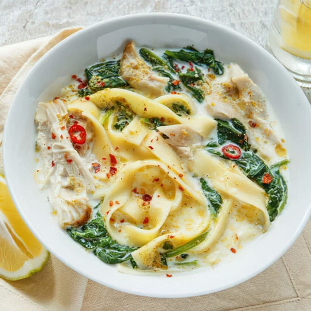 Creamy Artichoke and Spinach Soup
