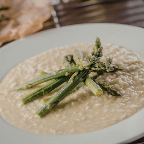 Creamy Asparagus Risotto