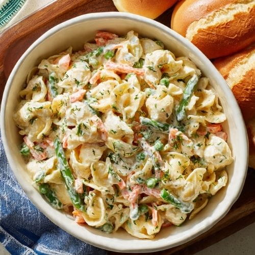 Creamy Pasta Salad with Vegetables