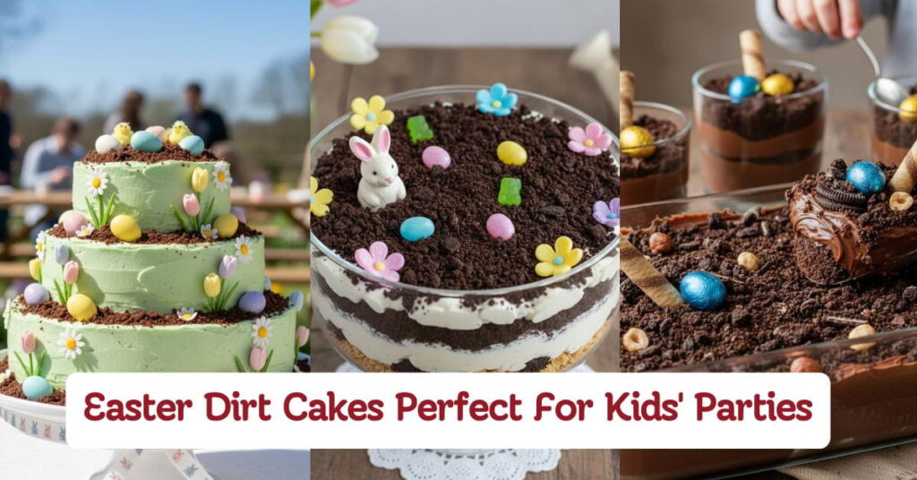 Easter Dirt Cakes Perfect For Kids' Parties