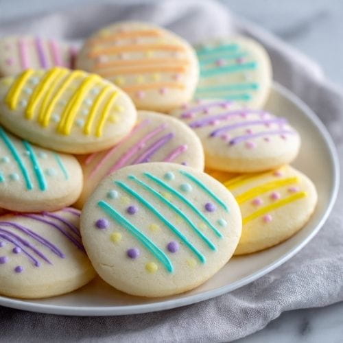 Easter Egg Sugar Cookies