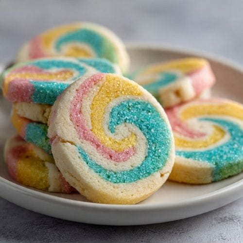 Easter Pinwheel Cookies