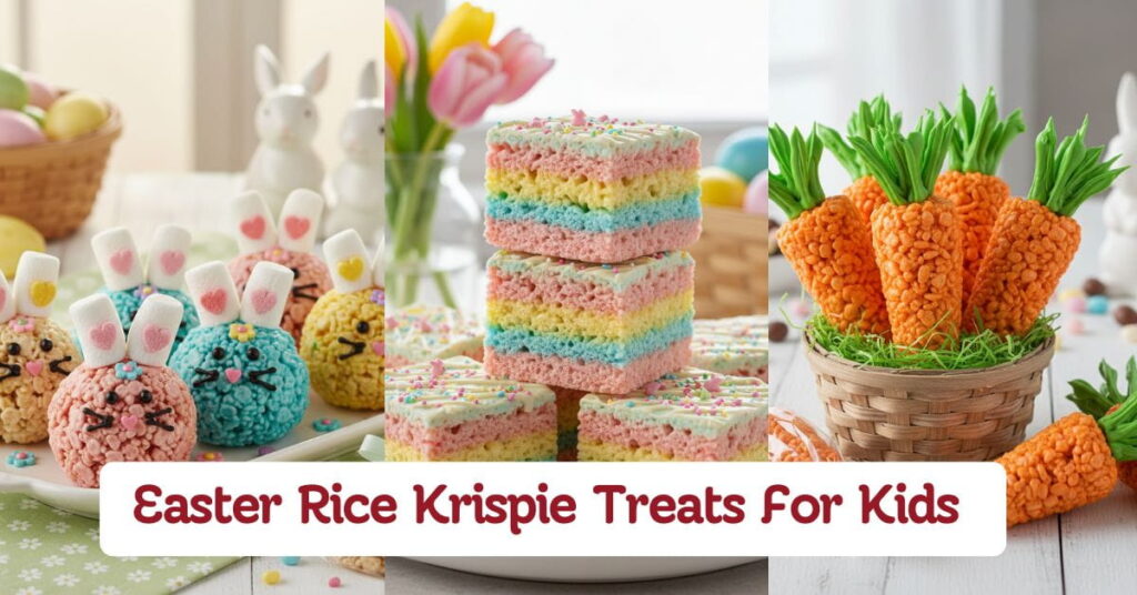 Easter Rice Krispie Treats Kids Will Love