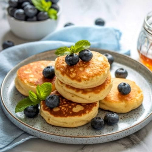 Lemon Blueberry Pancakes