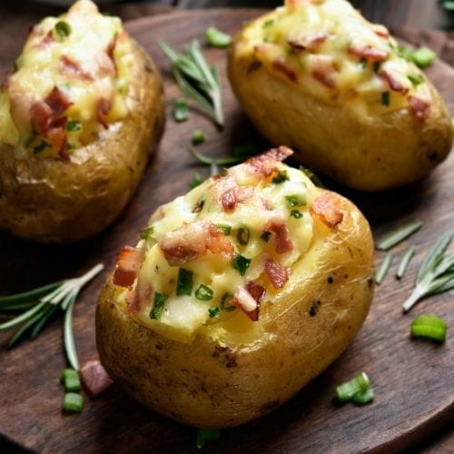 Mini Stuffed Potatoes