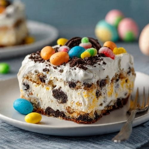 Oreo Easter Dirt Cake Casserole