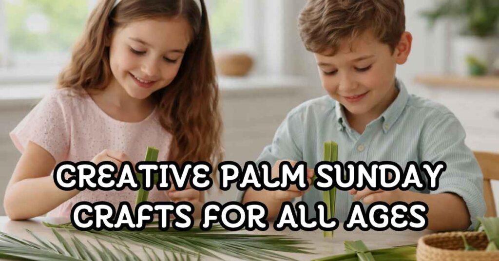 Palm Sunday Crafts for All Ages