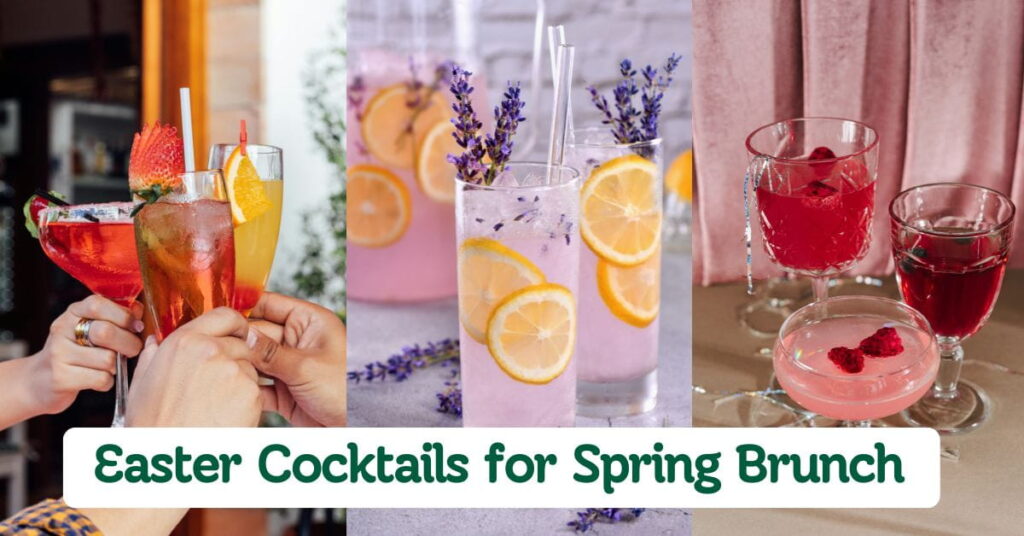Pretty Easter Cocktails For Spring Brunch