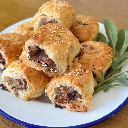 Puff Pastry Sausage Rolls