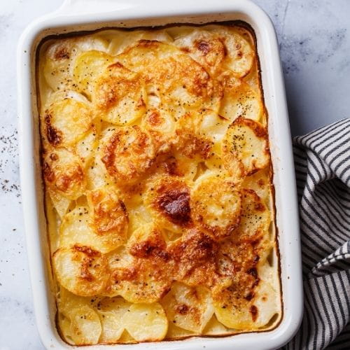Smoked Gouda Potatoes Au Gratin