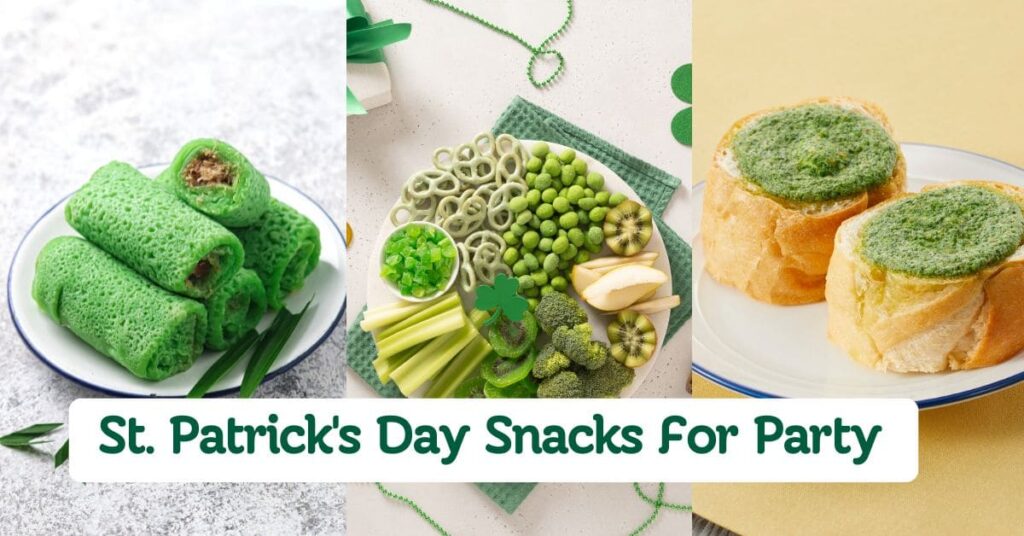 St. Patrick's Day Snacks for Easy Party Fun