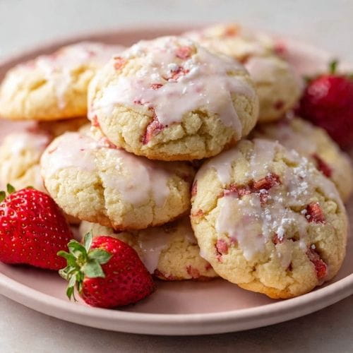Strawberry Shortcake Cookies
