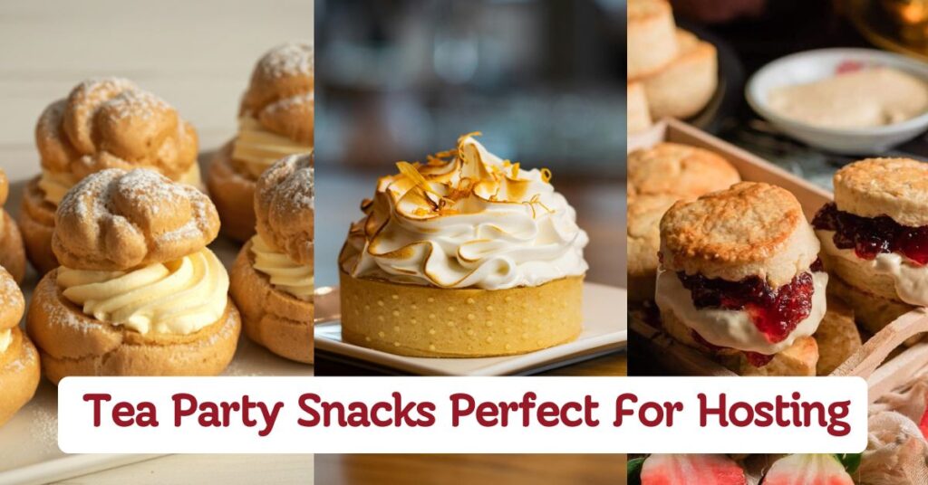 Tea Party Snacks Perfect for Hosting
