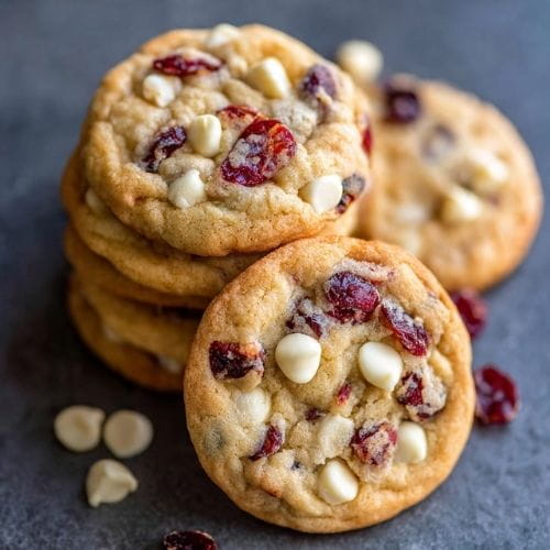 White Chocolate Cranberry Cookies