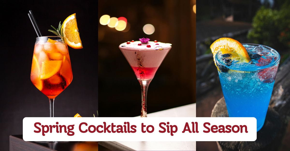 Spring Cocktails to Sip All Season Long