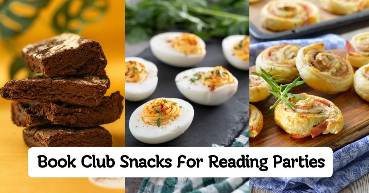 Book Club Snacks For Fun Reading Parties