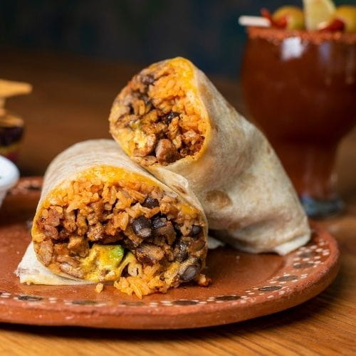 Black Bean Sweet Potato Burritos