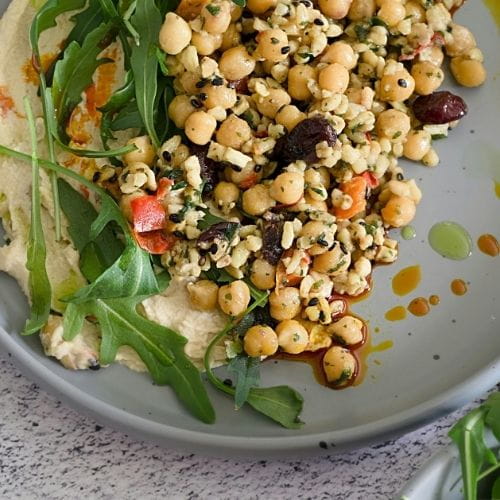 Chickpea Snack Salad