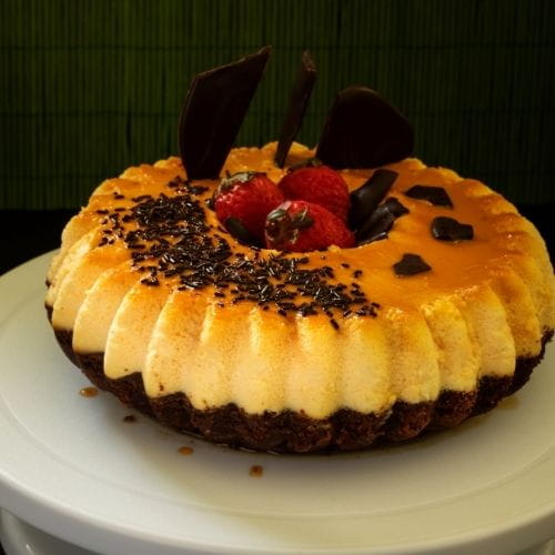 Chocoflan
