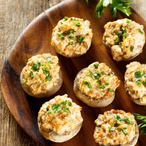 Chorizo-Stuffed Mushrooms