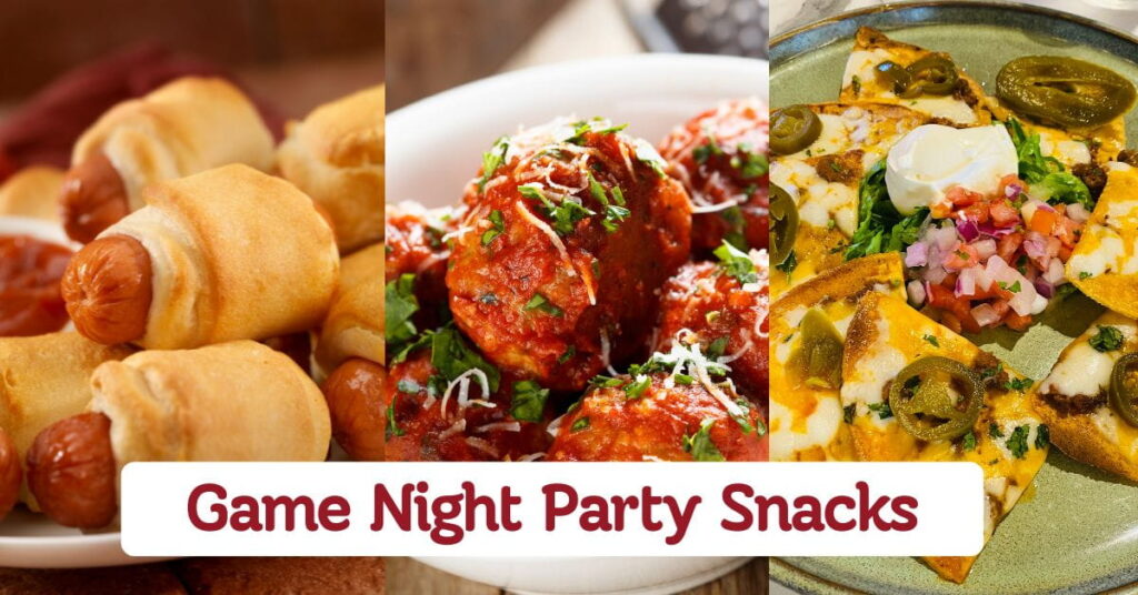 Game Night Party Snacks Everyone Loves