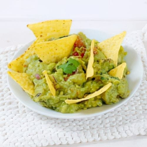Guacamole With Tortilla Chips
