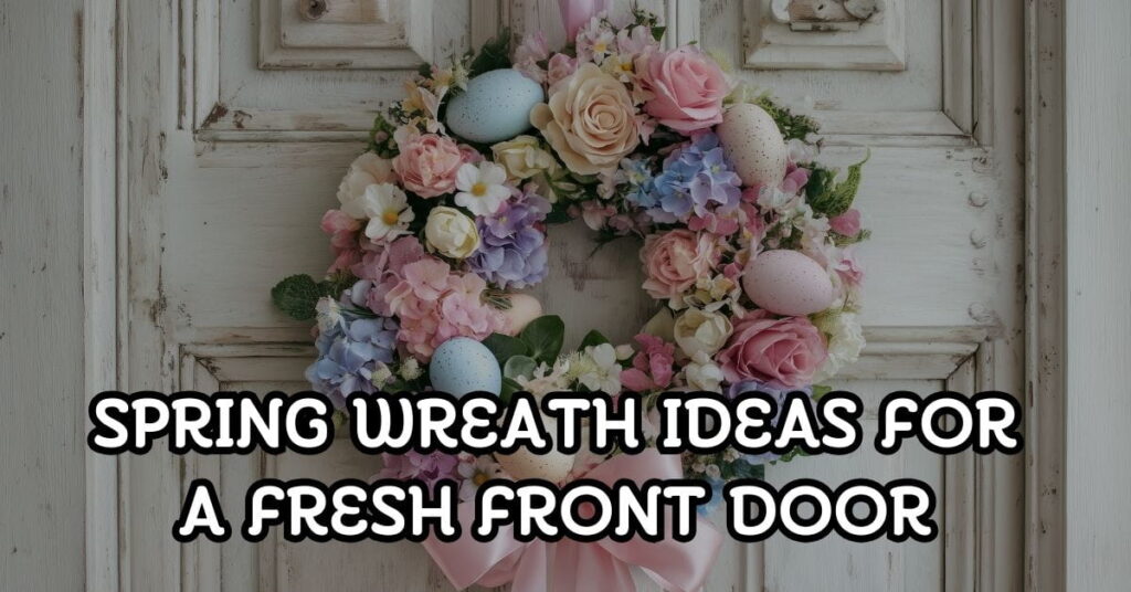 Spring Wreath Ideas For a Fresh Front Door