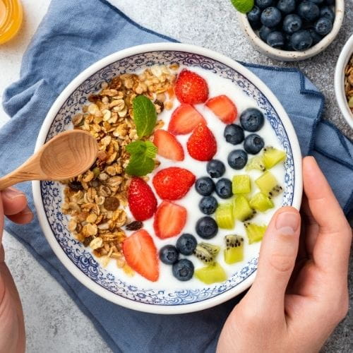 Strawberry Yogurt Bowl