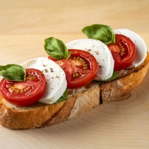 Tomato-Cheddar Cheese Toast